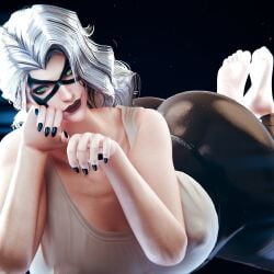 black cat (marvel) from marvel by elevenendless