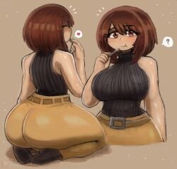 adult ochako from boku no hero academia by tony welt