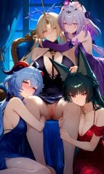 castorice (honkai: star rail) from genshin impact by impacter