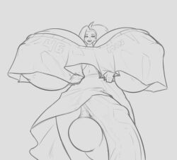 1futa futanari futa_only solo futa_focus hyper hyper_breasts massive_breasts giant_breasts gigantic_ass huge_breasts big_breasts breasts hyper_penis hyper_genitalia huge_cock huge_penis big_penis thick_penis penis huge_balls massive_balls big_balls balls smile veiny_penis mostly_clothed revealing_clothes penis_out momo_yaoyorozu my_hero_academia bananarama_(artist)