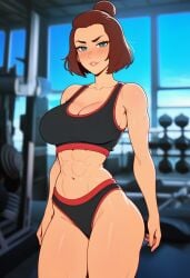 suki from avatar the last airbender by prussia123