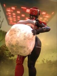 bbw big_breasts breasts cleavage female huge_breasts overweight qzk_forte recon_(marathon) tag tagme thick_thighs vore wide_hips