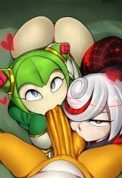 1boy 2girls 4kids_entertainment ai_generated artificial_intelligence ass ball_sucking balls blowjob booty butt cosmo_the_seedrian crossover detnox_style double_fellatio enemies female fox heart_eyes interspecies male miles_prower sage_(sonic_frontiers) seedrian sega sonic_(series) sonic_frontiers sonic_the_hedgehog_(series) sonic_x sucking_balls sucking_testicles tails_the_fox tms_entertainment