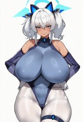 1girls ai_generated artist_request big_ass big_breasts big_butt big_thighs blue_eyes blush bodysuit breasts bubble_ass bubble_butt buttplug camel_toe cameltoe cat_ears cat_tail commission curvaceous curvy curvy_female curvy_figure fate_(series) feet female female_only genshin_impact gloves high_heels hitomi_twins huge_breasts imminent_sex latex latex_gloves leotard lily_buns looking_at_viewer nipple_bulge original original_character pussy_outline shiny_clothes skin_tight skintight smiling smiling_at_viewer solo spandex spandex_suit suggestive_gesture suggestive_look suggestive_pose taimanin_(series) tan-skinned_female thick thick_ass thick_butt thick_hips thick_legs thick_thighs thigh_strap thighhighs thighs thong thong_leotard toes voluptuous voluptuous_female white_hair