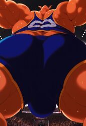 warner_brothers space_jam looney_tunes ai_generated civitai gay yaoi male male_only pound_(space_jam) cleverstarfish