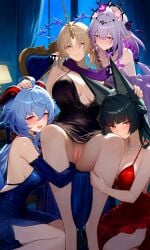 castorice (honkai: star rail) from genshin impact by impacter