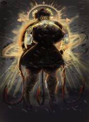 1girls breasts breasts_bigger_than_head cyn_(murder_drones) cyntessa_(murder_drones) female female_only fordik huge_breasts murder_drones tagme