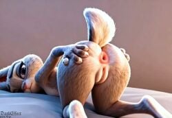 1girls 3d 3d_(artwork) ai_generated animated anthro anus ass ass_focus bunny bunny_girl darkeffect female female_focus female_only furry furry_female furry_only judy_hopps lagomorph looking_at_viewer looking_back nude nude_female puffy_anus pussy solo solo_female solo_focus tagme video zootopia