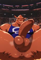 warner_brothers space_jam looney_tunes ai_generated civitai gay yaoi male male_only pound_(space_jam) turnipsprout