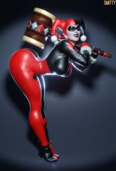 1girls 3d batman_(series) big_ass big_breasts big_thighs breasts bubble_ass bubble_butt curvaceous curvy curvy_figure dc dc_comics dumptruck_ass dumptruck_butt female female_only gray_background harley_quinn harley_quinn_(classic) harley_quinn_(injustice) hips hourglass_figure huge_ass huge_breasts huge_thighs injustice_2 large_ass large_breasts large_thighs legs light-skinned_female light_skin mature mature_female pawg simple_background slim_waist smitty34 solo solo_female thick thick_hips thick_legs thick_thighs thighs voluptuous waist wide_hips wide_thighs