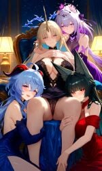 castorice (honkai: star rail) from genshin impact by impacter
