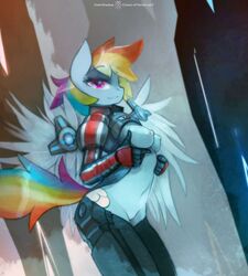 rainbow dash (mlp) from friendship is magic by foxinshadow