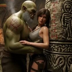 1female 1girls 1orc 2026 ai_generated animated brown_hair deep_penetration doggy_style dominant_male female female_human/male_orc female_penetrated forced grabbing interspecies lara_croft lara_croft_(survivor) leshay7 longer_than_10_seconds moaning moaning_in_pleasure moans monster monster_on_female muddy orc orc_male orc_on_human passionate passionate_sex penetration penetration_from_behind ponytail pounding realistic sex_from_behind sound standing tagme temple tomb_raider tomb_raider_(survivor) vaginal_penetration vaginal_sex video video_games