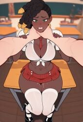 ai_generated brat female imminent_rape league_of_legends needs_rape on_table pov scared school_uniform schoolgirl senna_(league_of_legends) skimpy slut strangling