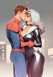 1boy 1boy1girl 1girls ai_generated big_ass big_breasts big_thighs black_cat_(marvel) breasts couple couple_(romantic) couple_love couples curvaceous curvy curvy_figure digital_media_(artwork) felicia_hardy female hips huge_ass huge_breasts huge_thighs large_ass large_breasts large_thighs legs light-skinned_female light-skinned_male light_skin love lovers marvel marvel_comics mature mature_female peter_parker phophopho romantic romantic_couple slim_waist spider-man spider-man_(series) straight superhero superhero_couple superheroine thick thick_hips thick_legs thick_thighs thighs voluptuous waist white_hair wholesome wide_hips wide_thighs