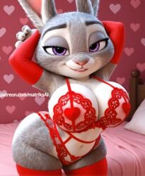 ai_generated anthro big_breasts bikini bimbo bra breasts bunny bunny_ears bunny_girl bursting_breasts cleavage cleavage_cutout elbow_gloves enormous_breasts female furry giant_breasts gigantic_breasts heart_shape huge_breasts hyper_breasts indoors judy_hopps lace large_breasts lingerie matriksai panties rabbit seductive selfie valentine's_day zootopia zootopia_2