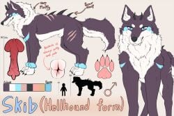 animal_genitalia anus canid canid_demon canine canis cheek_tuft demon facial_tuft feral fluffy fluffy_tail fox gay gay_anal gay_male gay_sex genitals hellhound hi_res homosexual homosexual_male homosexual_sex horn hybrid knot male male/male male_only male_penetrated male_penetrating mammal model_sheet mythological_canine mythological_creature mythology neck_tuft parooty piercing puffy_anus sheath skib solo spikes succubus tail tuft vein veiny_knot wolf