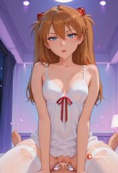 asuka from neon genesis evangelion by yeyehuh