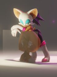 3d against_wall giant_breasts looking_at_viewer rouge_the_bat shortstack size_difference smothering sonic_the_hedgehog_(series) tagme tails_the_fox virtualust