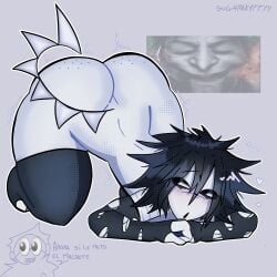 2d 2d_(artwork) 2d_artwork forsaken_(roblox) nonbinary nonbinary_(lore) roblox roblox_game robloxian slasher_(forsaken) tagme two_time_(forsaken)