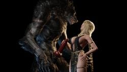 elden_ring fromsoftware handjob queen_marika_the_eternal werewolf