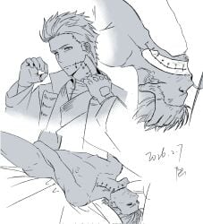 blowjob devil_may_cry gay internal internal_oral vergil_(devil_may_cry)
