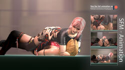 2girls 3d absurdres asphyxiation black_legwear blonde_hair dead_or_alive dead_or_alive_5 femdom girl_on_bottom girl_on_top helpless highres honoka_(doa) legs_apart pink_hair pinned pinned_down spread_legs strangling tekken7wallpapers tina_armstrong wrestling