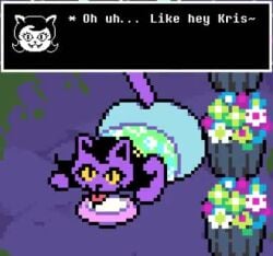 alleyway anthro cat catty_(undertale) deltarune fart fart_fetish feline furry kris_(deltarune) milk sniffing_ass tagme tootsdreams undertale undertale_(series) video