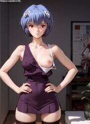 1girls 2d ai_generated areolae armpit asian asian_female bare_arms blue_hair chest completely_naked completely_nude completely_nude_female curvy curvy_figure cute cute_face detailed eyelashes eyeshadow female female_only fit fit_female focus hair high_quality legs light-skinned_female light_hair light_skin lips lipstick looking_at_viewer makeup mascara medium_breasts naked neon_genesis_evangelion nero100 nipples nude nude_female pale-skinned_female pale_skin perky_breasts posing pussy rei_ayanami seductive seductive_look short_hair skinny skinny_girl stable_diffusion tagme teen teenage_girl teenage_tits thighs thin_waist vagina