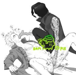 cane cuntboy devil_may_cry finger_fuck fingering pussy_juice selfcest v_(devil_may_cry) vaginal_juices vergil_(devil_may_cry)