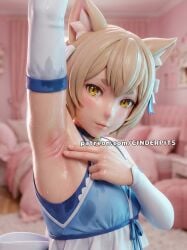 1girls 3d 3d_(artwork) 3d_model 3d_render ai_generated armpit armpit_fetish armpits arms_up bikini breasts cinderpits detailed detailed_background felix_argyle female femboy femboy_focus femboy_only re:zero_kara_hajimeru_isekai_seikatsu realistic realistic_textures self_upload smug smug_face solo solo_female solo_focus sweat sweatdrop sweating sweaty sweaty_armpits sweaty_body sweaty_breasts tight_clothing tight_fit trans_woman transfem