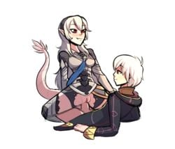 corrin_(fire_emblem) corrin_(fire_emblem)_(female) cowgirl_position fire_emblem fire_emblem_awakening fire_emblem_fates happy_sex manakete nintendo robin_(fire_emblem) robin_(fire_emblem)_(male) sex steecks vaginal_penetration