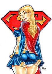 supergirl from dc by ed benes studio