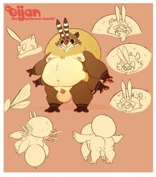 2019 absurd_res anthro arthropod ass balls bee belly big_balls canid canine dogfu hi_res hybrid hymenopteran insects male mammal moobs multi_arm multi_limb nipples obese obese_male overweight overweight_male penis raccoon_dog tanuki wings