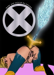 anal anal_insertion fingering fingering_self illyana_rasputin magik_(illyana_rasputin) marvel marvel_comics masturbation mutant_(marvel) netvipe new_mutants pussy soulsword straight_hair sword top-down_bottom-up weapon x-men