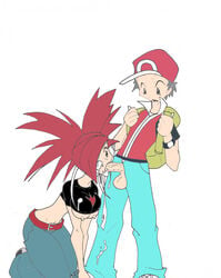 00s 1girls breasts female flannery_(pokemon) flannery_(pokemon_rse) gym_leader hair_over_one_eye human human_only light-skinned_female light_skin long_hair nintendo pokemon pokemon_rse ponytail red_(pokemon) red_hair tied_hair trainer_(artist)