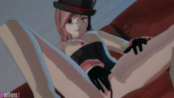 1girls 3d female female_only kallenz neo_(rwby) pussy rwby solo source_filmmaker spread_legs spread_pussy