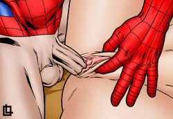 bodysuit close-up faceless_male hairless hairless_pussy insertion kitty_pryde leandro_comics lying lying_down lying_on_back marvel marvel_comics missionary missionary_position on_back penetration peter_parker pussy pussy_lips sex shadowcat shaved_pussy spider-man spider-man_(series) squeeze squeezing stimulation straight_hair vaginal_insertion vaginal_penetration vaginal_sex x-men