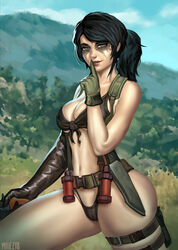 quiet (metal gear) from metal gear solid by mavezar