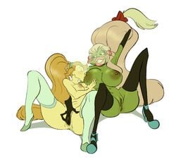 2019 2girls amphibian anthro areola arms armwear big_breasts blonde_hair breast_sucking breasts closed_eyes clothing don_bluth duo elbow_gloves fairy_tales female female/female female_only finger_fuck fingering footwear gloves green_body green_skin hair hand_behind_head hands handwear hans_christian_andersen high_heels human interspecies legs legwear lips lipstick literature long_hair looking_at_another looking_at_partner mammal mostly_nude mrs._toad multiple_girls nipple_suck nipples non-mammal_breasts pink_hair ponytail public_domain pussy sex shoes simple_background slb stockings sucking thick_lips thigh_highs thumbelina_(1994_film) thumbelina_(character) toad vagina vaginal_penetration white_background yuri