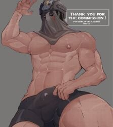 1boy activision almost_naked almost_nude bara big_bulge big_muscles boxer_briefs boxer_briefs_only boxers boxers_(clothing) boxers_only bulge bulge_through_clothing bulge_under_clothes bulging_penis call_of_duty cod dedeninikto gay huge_bulge infinity_ward konig male_only muscular muscular_male sniper_veil underwear underwear_only yaoi