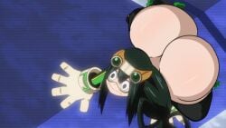 huge_ass my_hero_academia tagme tsuyu_asui useless_clothing