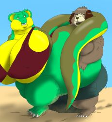 alythewolfcat anaconda animal_crossing anthro ass balls beach big_balls big_breasts big_butt big_muscles bikini boa_(snake) boinae breasts canid canine canis clothed clothed_sex clothing cobra digby_(animal_crossing) domestic_dog duo female furry genitals hi_res huge_balls huge_breasts huge_butt huge_hips huge_muscles hybrid hyper hyper_balls hyper_breasts hyper_butt hyper_genitalia hyper_hips male male/female mammal monica_greenscale morbidly_obese muscular muscular_male nintendo nipple_outline obese overweight reptile scalie sex shih_tzu snake swimming_trunks swimwear toy_dog two-piece_swimsuit wide_hips