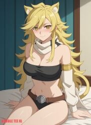 ai_assisted ai_generated akame_ga_kill! anime anime_style leone leone_(akame_ga_kill!)