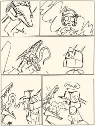 bigger_male comic comic_panel kinky kissing_tongue large_tongue opening_mouth robot_sex sex size_difference smaller_female soundblaster soundblaster_(oc) sparkplug star-the-skeleton text transformers transformers_prime wip