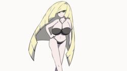 1girls 2019 age_progression alternate_breast_size animated bikini blinking blonde_hair breast_expansion breasts cleavage clothed female female_only green_eyes huge_breasts human lillie_(pokemon) long_hair lusamine_(pokemon) milf milfification mother_and_daughter nintendo pokemon pokemon_sm ripped_clothing solo thatfreakgivz torn_clothes transformation