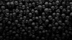 3d dark horror no_humans not_porn off-topic pile_of_skulls remains safe skull skulls still_life unknown_artist