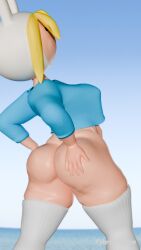 3d adventure_time adventure_time:_fionna_&_cake big_ass blender booty cellulite cybrokrimson fionna_and_cake fionna_the_human_girl