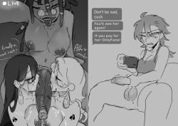 1futa 2girls big_penis black_and_white blacked cbt cheating_girlfriend comic commission condom condom_earring crying cuckquean dark-skinned_futa double_fellatio futa_on_female futanari implied_anal lesbian_gets_dicked lesbian_sex masturbation netorare photo pierced_nipples pierced_penis piercing queen_of_spades raceplay sketch sounding swingers tottalyaw31rd0 yuri