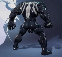 big_ass big_butt black_body black_skin edit male male_only marvel marvel_rivals muscular muscular_ass muscular_butt muscular_male muscular_thighs photoshop round_ass round_butt screenshot_edit spider-man_(series) symbiote theemalegayze venom venom_(marvel) venom_(marvel_rivals)